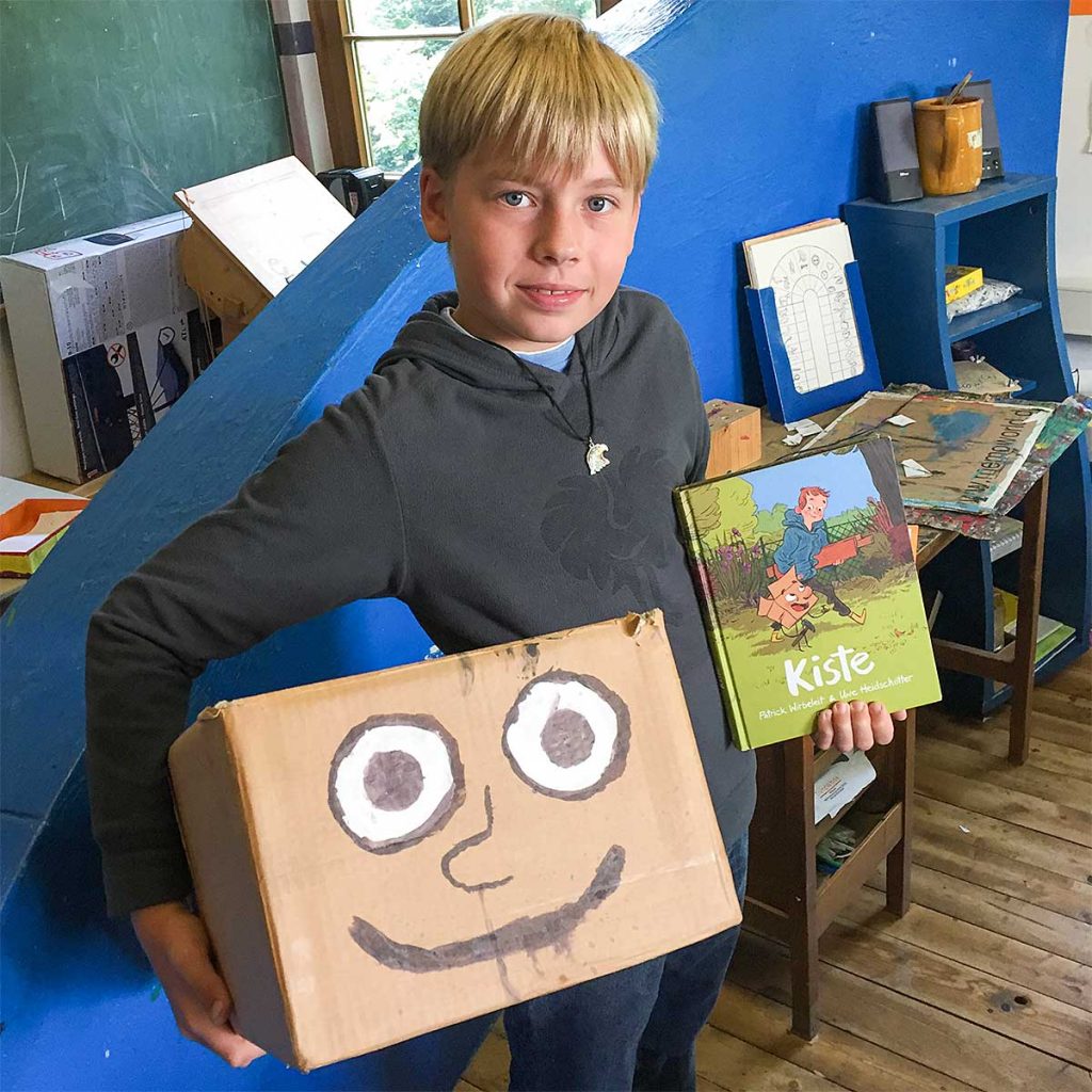 Kiste & Co. in der Schule Christophine